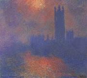 London,Parliament, Claude Monet